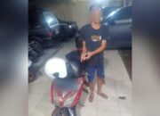 Sopir Truk asal Tanah Datar Gelapkan Motor Teman Sendiri Demi Dapatkan Sabu-sabu