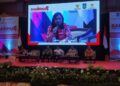 Seminar berkaitan demgan tema dihadiri pembeicara dari Kemendagri, Kemenpan RB, Ketua Bawaslu dan Ketua Komisi I DPR RI, Semin 7/8-2023 di Lombok NTB. (dok. KI Sumbar)