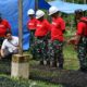 Semen Padang sosialisasikan kaliandra merah kepada Babinsa. (dok. Semen Padang)