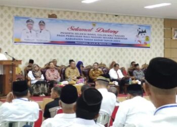 143 Balon Wali Nagari di Tanahdatar Ikuti Seleksi Pilwana Serentak 2023