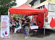 Peringati HUT ke-78 RI, Semen Padang Gelar Donor Darah di GOR H Agus Salim