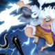 Gear 5 milik Luffy, pemeran utama di anime dan manga One Piece. (dok. fansub)
