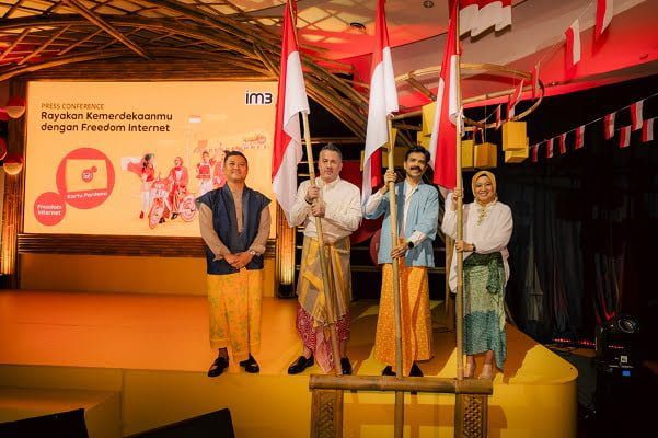 Cara Indosat Rayakan Kemerdekaan RI, Luncurkan Freedom Internet dan Pesta Rakyat di Wilayah Ini 1 Peluncuran program Pesta Rakyat dan Freedom Internet IM3 dari Indosat. (Foto: Dok. IOH)