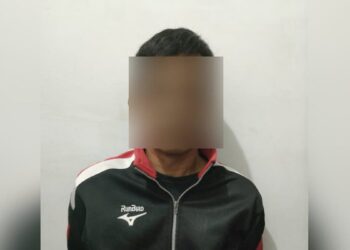 Pelaku dugaan kekerasan terhadap istri ditangkap polisi pada Sabtu (5/8/2023) dini hari. (Foto: Dok. Polres Payakumbuh)