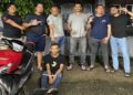 Pelaku curanmor di kawasan Kuranji diamankan Tim Klewang. (dok. istimewa)