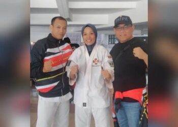 Dua personel Satpol PP Kota Padang dapat tiket PON 2024 dari cabang olahraga Kempo. (Foto: Dok. Istimewa)