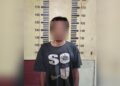 Warga Padang Pariaman Ketangkap Basah Curi Ratusan Besi Jalan Tol Padang-Pekanbaru 6 Pelaku pencurian besi jalan tol Padang-Pekanbaru ditangkap. (Foto: Dok. Polres Padang Pariaman)