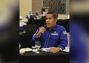 Nofrizon Resmi Berhenti di DPRD Sumbar, Penggantinya Saudara Sekda Bukittinggi 20 Kepala Bakomstra Parta Demokrat Sumbar, Ari Prima. (Foto: Dok. Istimewa)