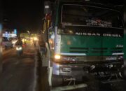 Putus Pedal Rem, Truk Hantam Lima Mobil di Solok