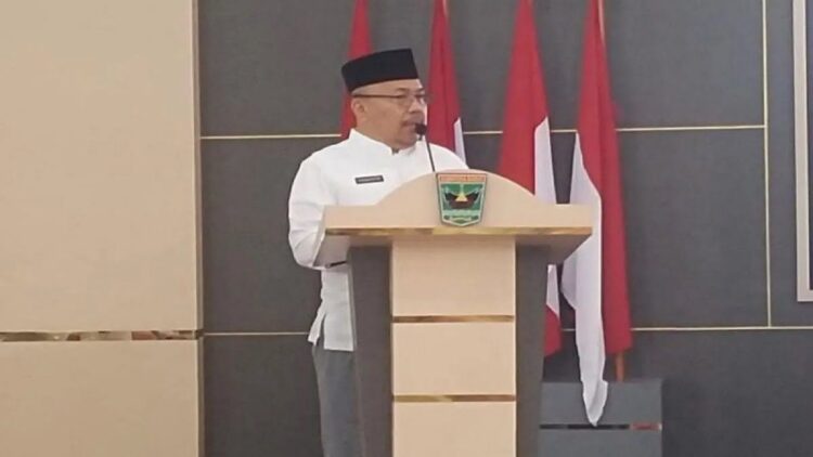 Perkuat Pengawasan ASN jelang Pemilu 2024, Pemprov Sumbar Kumpulkan Kepala SKPD 1 Sekretaris Daerah Pemerintah Provinsi Sumatera Barat Hansastri. (ANTARA/HO-Biro Adpim Sumbar)
