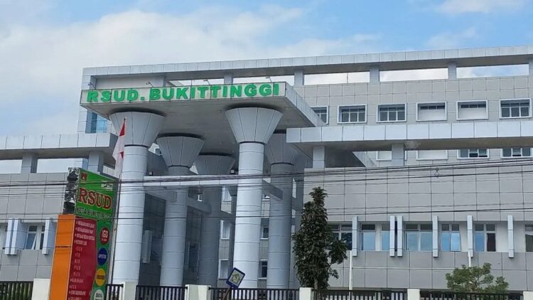 Pemko Bukittinggi Siapkan RSUD Sebagai Rumah Sakit Mandiri 1 RSUD Kota Bukittinggi yang berada di Jalan Lintas Sumbar-Sumut, Gulai Bancah (Antara/Al Fatah)
