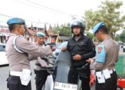 Propam Polresta Bukittinggi Sidak Kelengkapan Dokumen Kendaraan Personel