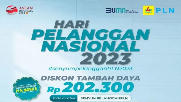 PLN Beri Diskon Tambah Daya hanya Rp202.300, Berlaku hingga 30 September 2023 1 Spesial Hari Pelanggan Nasional, PLN Beri Diskon Tambah Daya Hanya Rp202.300