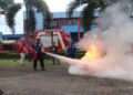 Cegah Kebakaran, Puluhan Warga Agam Dilatih Pemadaman Api