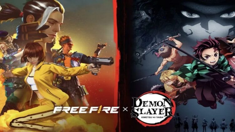Kabar Gembira bagi Pencinta Gim Garena, Free Fire Kolaborasi dengan Demon Slayer 1 Free Fire x Demon Slayer / 鬼滅の刃 (ANTARA/HO/Garena)