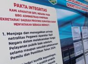 ASN Sumbar Diingatkan Netral jelang Pemilu 2024, Sekda: Ada Sanksi yang Mengancam