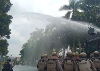 Polres Agam Kerahkan Ratusan Personel saat Simulasi Pengamanan Pemilu 2024