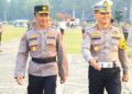 Kadiv Humas Mabes Polri Irjen Sandy Nugroho mengecek kesiapan pengamanan KTT ASEAN. (dok. Divhumas Polri)