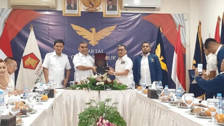 Partai Garuda deklarasi dukung Prabowo sebagai Capres 2024. (dok. detik.com)