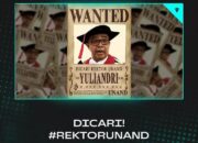 Wanted! Rektor Unand Dicari Mahasiswa
