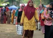 1.000 Siya Rantang Dibawa saat Gebyar Talago Biru di Nagari Atar Tanahdatar