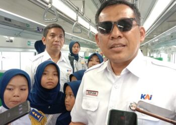 Vice President PT KAI Divre II Sumatera Barat (Sumbar), Sofan Hidayah. (Foto: Dok. Radarsumbar.com/Muhammad Aidil)