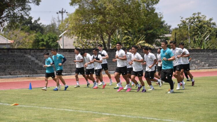 Kualifikasi Piala Asia U-23, Timnas Indonesia Siap Lumat Chinese Taipei 1 Latihan pemain Timnas U-23 jelang laga perdana kualifikasi AFC Cup. (dok. PSSI)