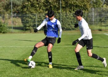 Latihan penggawa Timnas U-17 di Jerman. (dok. PSSI)
