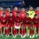Line up Timnas Indonesia U-24 saat melawan Kirgistan di Asian Games 2022. (dok. NOC Indonesia)