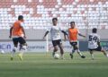 Ofisial training Semen Padang FC jelang melawan Sriwijaya FC. (dok. Semen Padang FC)