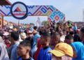 Pelepasan peserta jalan santai Gebu Minang di Pariaman. (dok. istimewa)