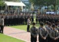 Kapolda Sumbar, Irjen Suharyono memberikan arahan kepada polisi baru di lingkungan Polda Sumbar. (Foto: Dok. Bid Humas)