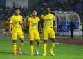 Selebrasi pemain Semen Padang FC usai cetak gol ke gawang PSPS Riau. (dok. Semen Padang FC)