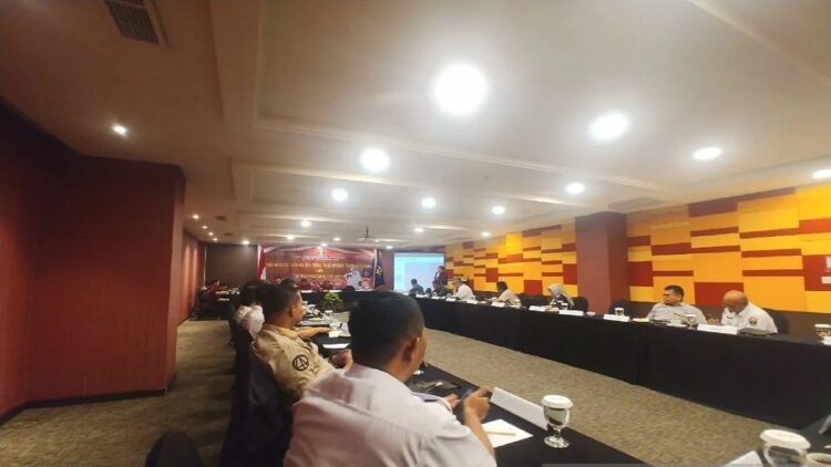 Rapat Tim Pora Sumbar yang digelar di Padang, Sumatera Barat (Sumbar) pada Rabu (11/10). ANTARA/FathulAbdi