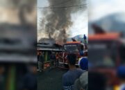 Pasar Kuliner Padang Panjang Terbakar