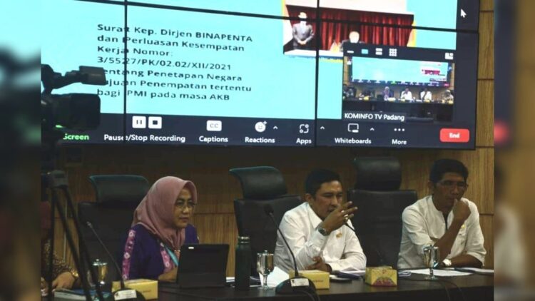 Pemko Padang melaksanakan FGD membahas tindak lanjut kerja sama dengan Kota Hildesheim, Jerman. (Foto: Dok. Diskominfo Padang)