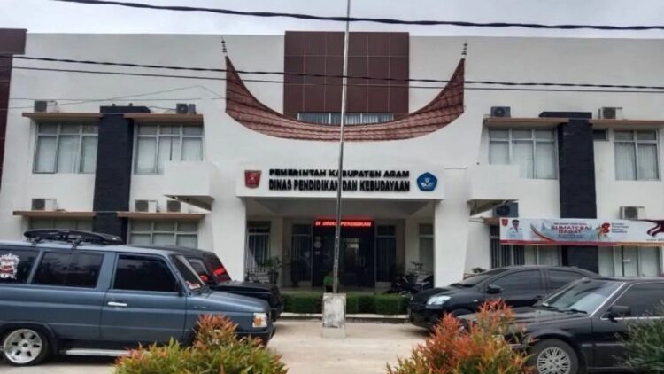 Kantor Dinas Pendidikan dan Kebudayaan Agam. Dok Antara/Yusrizal