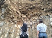 Batuan Diduga Kekar Kolom Ditemukan di Padangpariaman, Usianya Diperkirakan Sudah 40 Juta Tahun