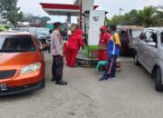 Antisipasi Penyelewengan BBM Subsidi di SPBU, Polres Pasbar Pantau dan Siagakan Personel