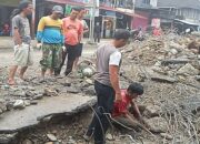 Jadi Penyebab Banjir Bandang, BPBD Pasaman Bersihkan Material yang Sumbat Aliran Sungai