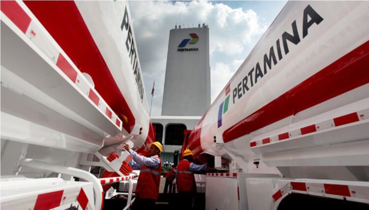Ilustrasi mobil tangki Pertamina. (Foto: Pertamina)