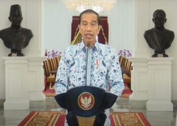 Presiden Jokowi beri keterangan pers terkait konflik di Gaza. (dok. tangkapan layar)