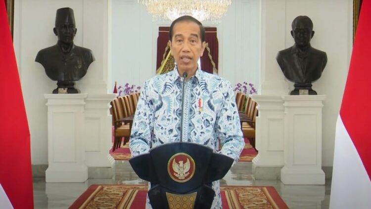 Presiden: Jenderal Agus Subiyanto Penuhi Kriteria Calon Panglima TNI 1 Presiden Jokowi beri keterangan pers terkait konflik di Gaza. (dok. tangkapan layar)