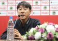 Kualifikasi Piala Dunia 2026 Leg Kedua, Timnas Indonesia Target Menang Besar 5 Pelatih Timnas Indonesia, Shin Tae-yong saat sesi press conference jelang laga leg kedua Kualifikasi Piala Dunia 2026 melawan Brunei. (dok. PSSI)