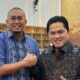 Anggota DPR RI Andre Rosiade bersama Menteri BUMN Erick Thohir. (Foto: Dok. Istimewa)