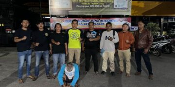 Pelaku eksibisionis terhadap anak berkebutuhan khusus ditangkap. (Foto: Dok. Polresta Padang)