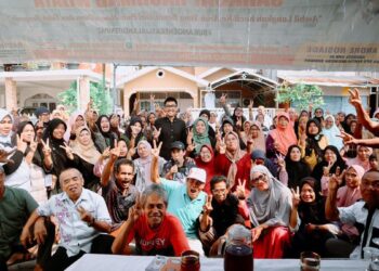 Bacaleg Gerindra DPRD Padang Rachmad Wijaya Dapat Dukungan Warga Jati Parak Salai