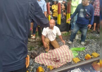 Tragis! Mahasiswa di Padang Tewas dengan Badan Putus usai Ditabrak Kereta Api
