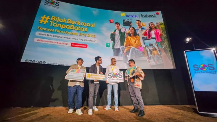 Indosat Ooredoo Hutchison Gelar Kompetisi dan Festival Film Pendek SOS 2023, Ini Tujuannya 1 Lomba pembuatan film pendek yang digagas oleh Indosat Ooredoo Hutchison. (Foto: Dok. IOH)