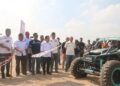Mobil Off Road Tabrak Penonton di Muaro Jambi, Ini Identitas Pengemudi dan Daftar Korban 2 Kejuaraan IOF dibuka oleh Gubernur Jambi Al Haris bersama Kapolda Jambi Irjen Pol Rusdi Hartono bersama Ditlantas Polda Jambi, pada Sabtu (14/10/2023) di Kebon IX, Sungai Gelam, Kabupaten Muaro Jambi.(ANTARA/HO/Humas Polda Jambi)